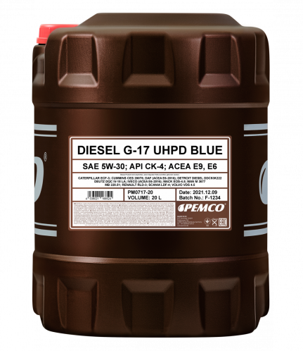 PEMCO DIESEL G-17 UHPD 5W-30 Blue