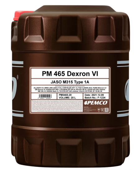PEMCO 465 Dexron VI