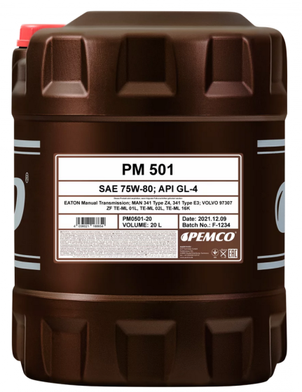 PEMCO 501 75W-80 GL-4